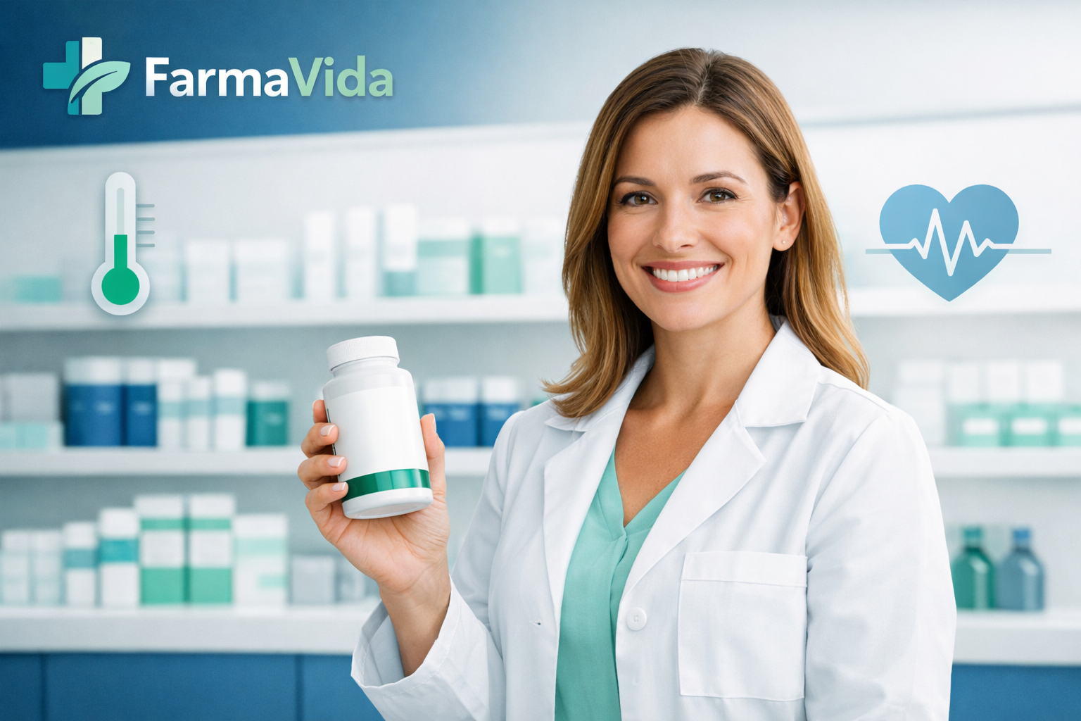 Profissional de saúde com medicamentos